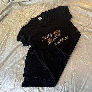 Vintage Harley Davidson T-Shirt Dress